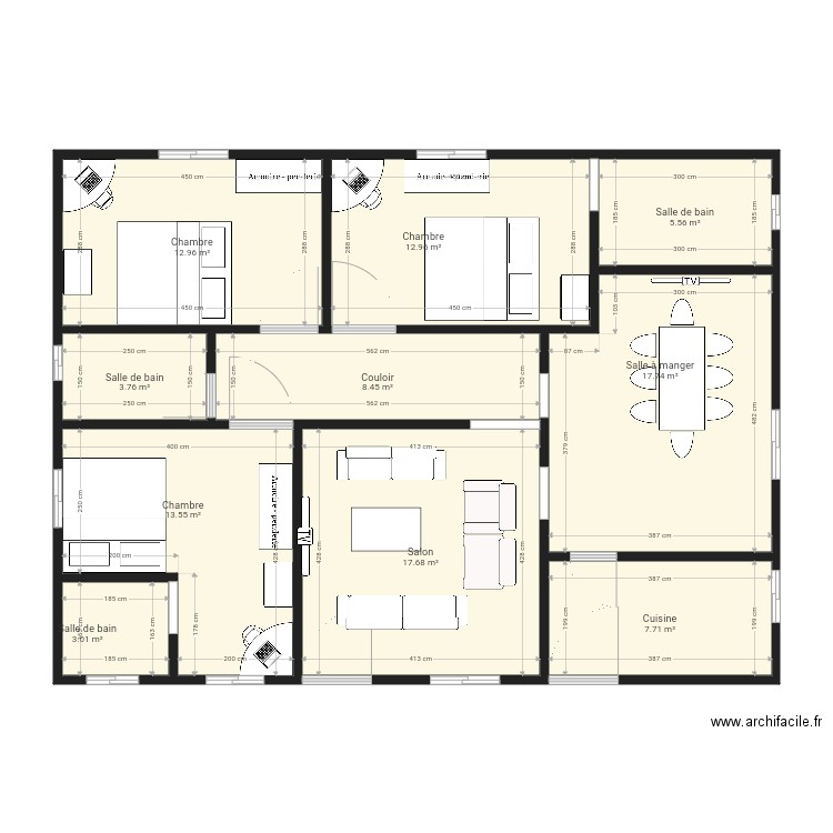 ADN house. Plan de 0 pièce et 0 m2