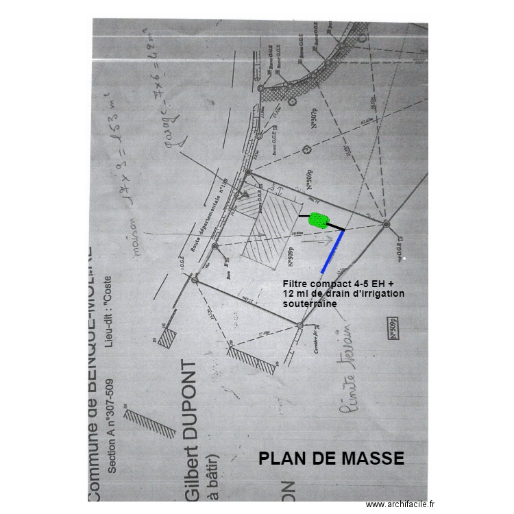 cros. Plan de 0 pièce et 0 m2