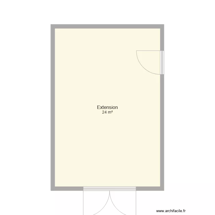 Extension. Plan de 