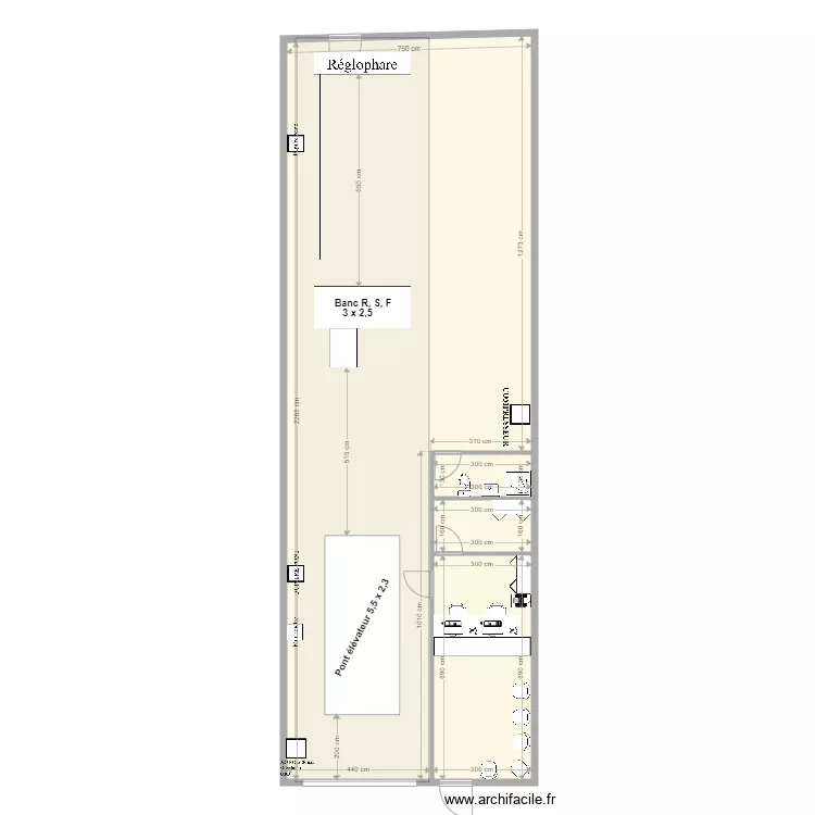 CCT VL BESSONCOURT. Plan de 