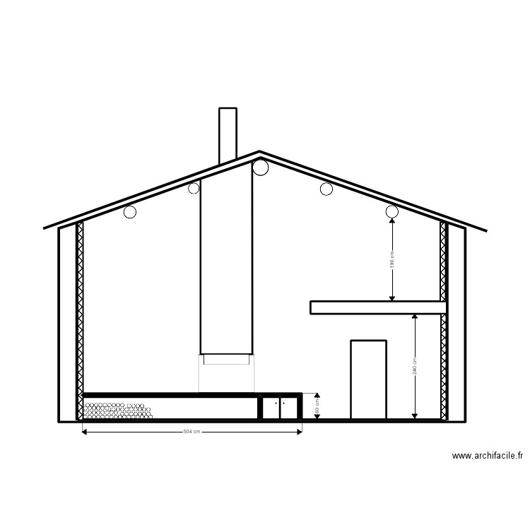 Mailly projet 4. Plan de 0 pièce et 0 m2