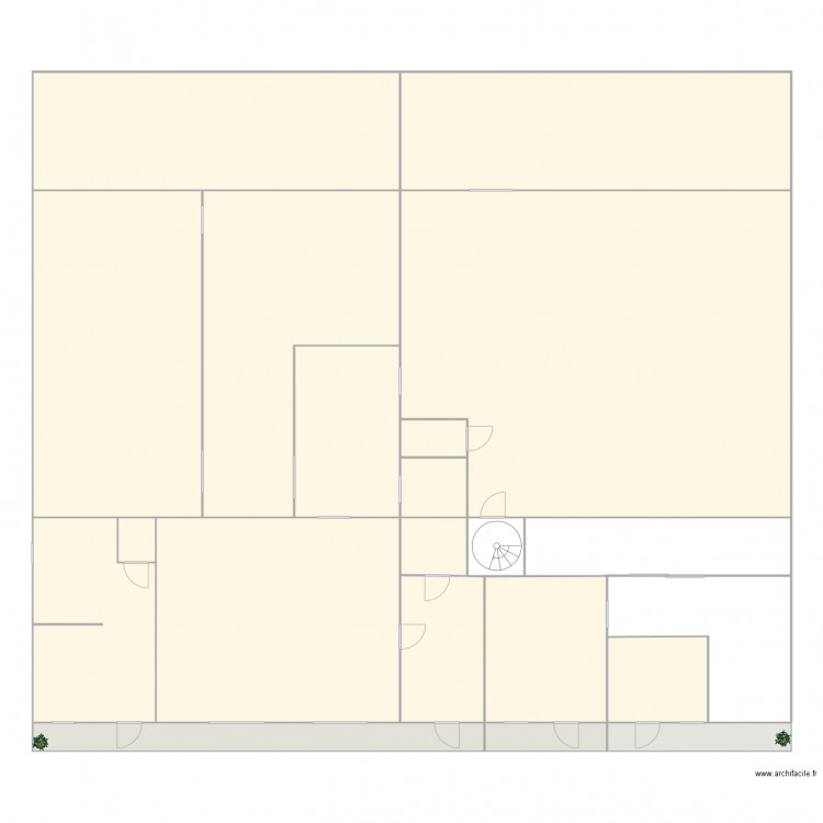 AZIANA RDC. Plan de 0 pièce et 0 m2