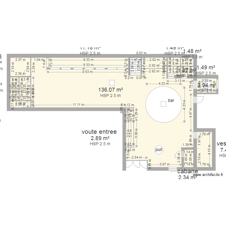 kb9 rdc 1. Plan de 0 pièce et 0 m2