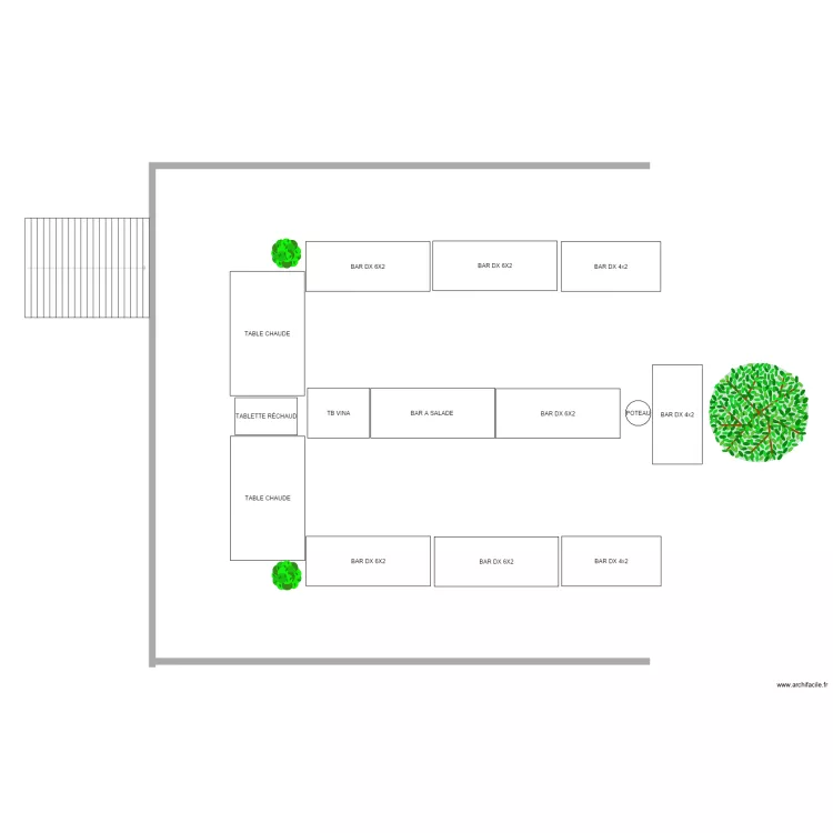 BUFFET CORPO 2015. Plan de 