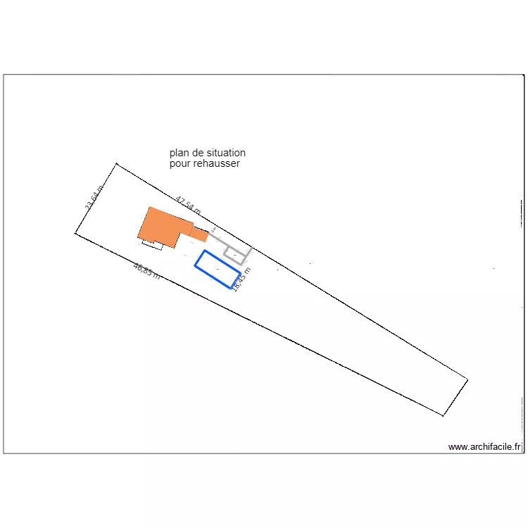 plan de situation piscine. Plan de 