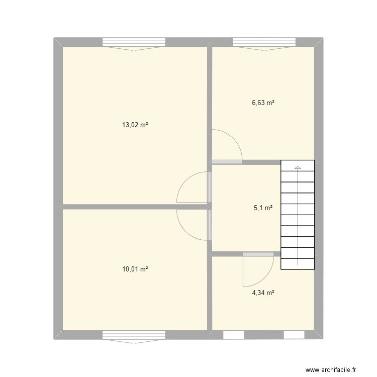 etage1. Plan de 0 pièce et 0 m2