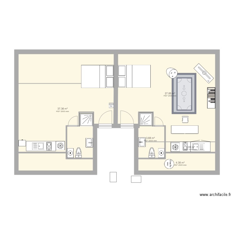 Aristide gauche. Plan de 0 pièce et 0 m2