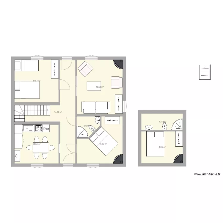 la solution. Plan de 