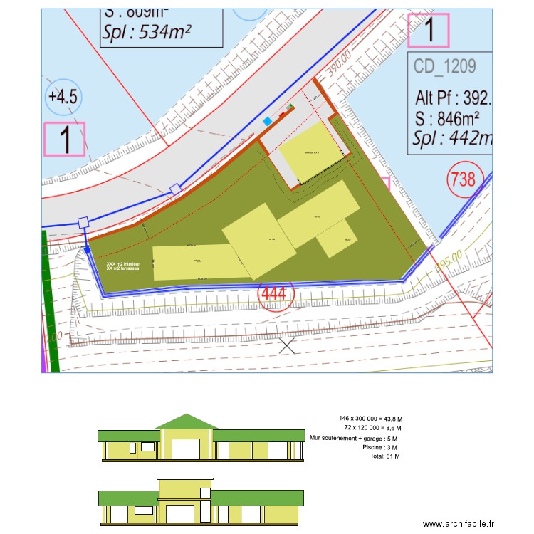 Lot 404 Miri V4. Plan de 0 pièce et 0 m2