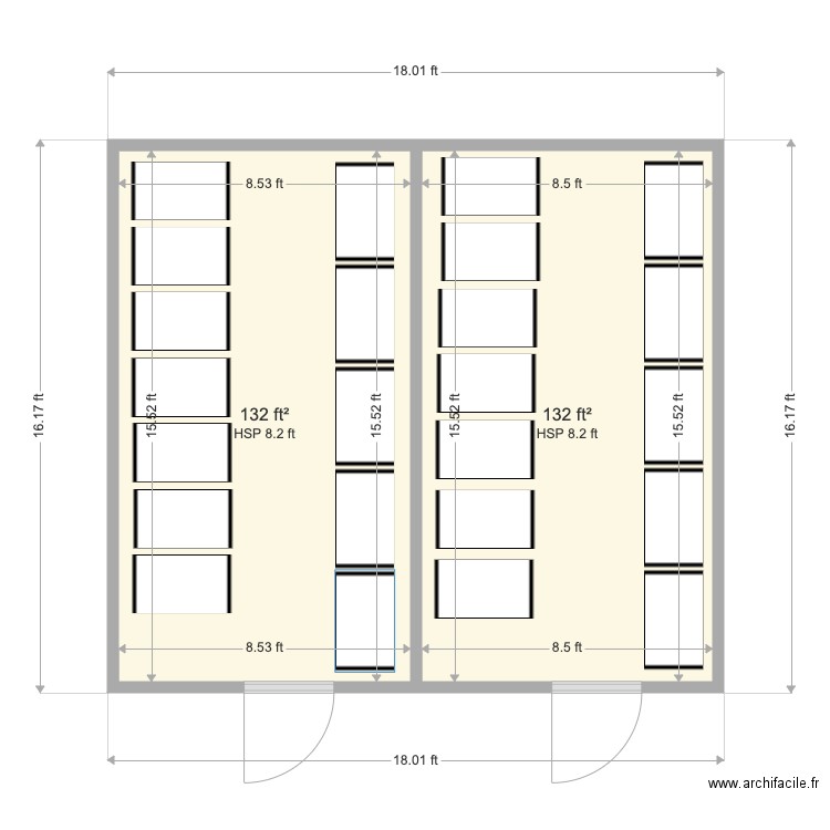 CRB 1. Plan de 0 pièce et 0 m2