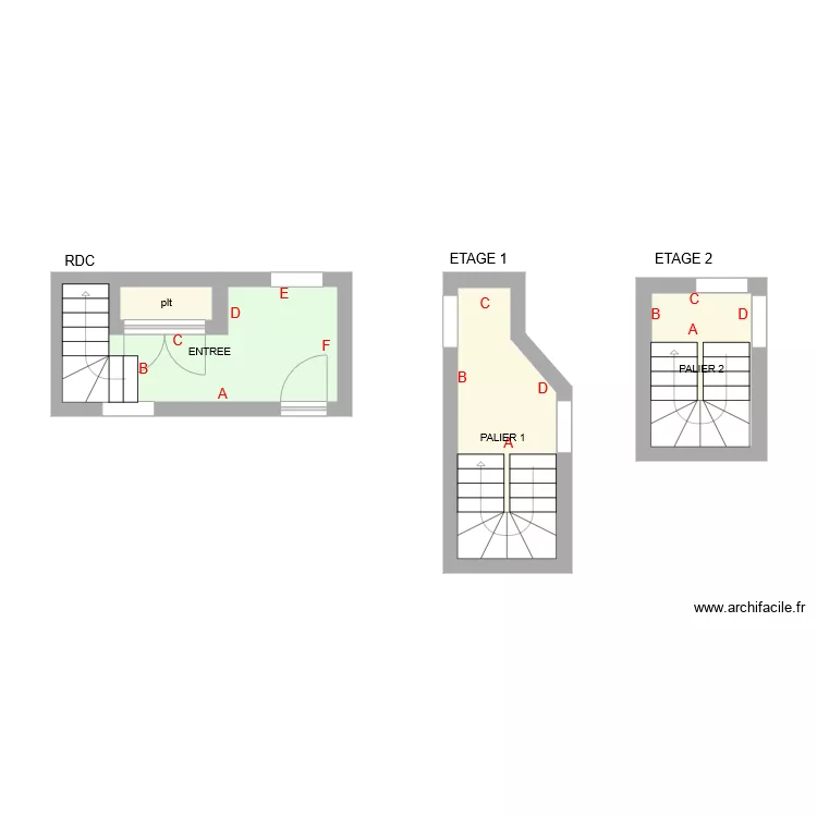 MAMIGE COMMUNS. Plan de 