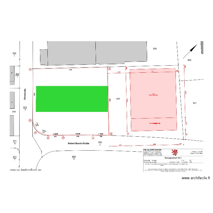 Langen_Hessen. Plan de 0 pièce et 0 m2