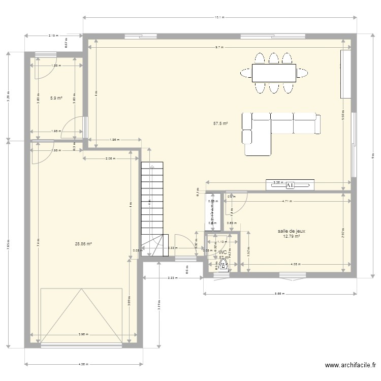 PROMPSAT ETAGE PLAN. Plan de 0 pièce et 0 m2