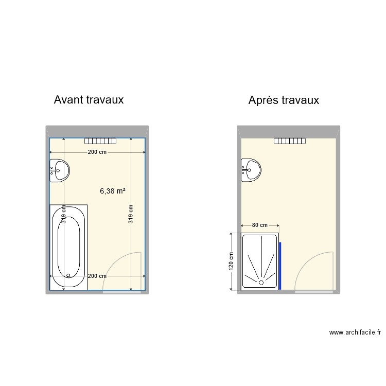 Sdb ALDON Georges. Plan de 0 pièce et 0 m2