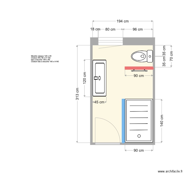 marie pierre. Plan de 0 pièce et 0 m2