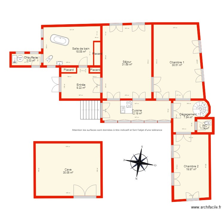 BI 2631. Plan de 0 pièce et 0 m2