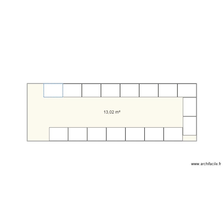 Plan vestiaire GALA GI. Plan de 0 pièce et 0 m2