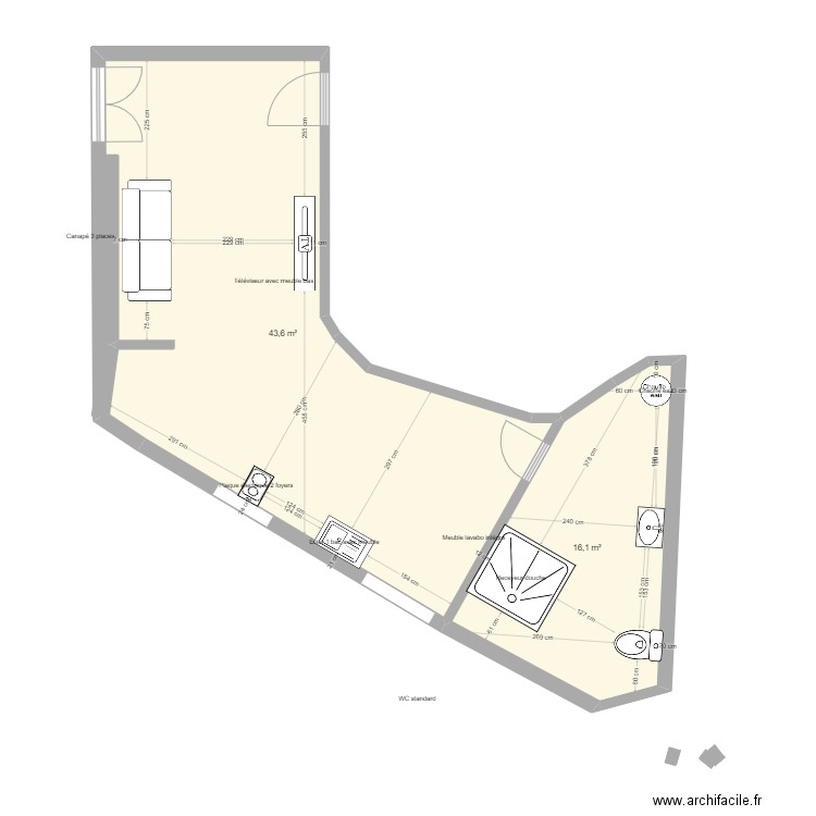 sylvain . Plan de 0 pièce et 0 m2