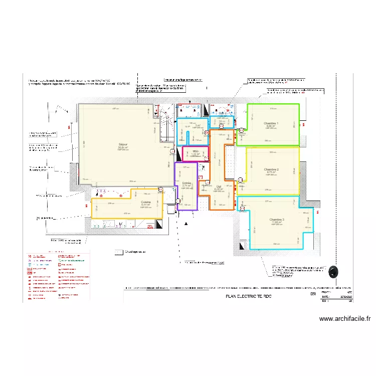 EURELEC Noisy le Grand. Plan de 