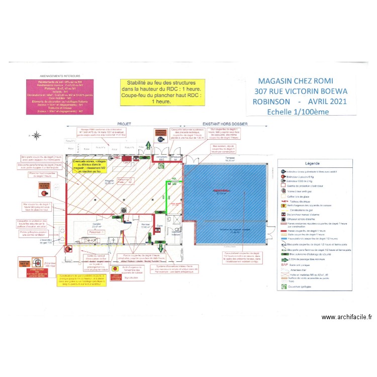 ROMI ROBINSON. Plan de 0 pièce et 0 m2