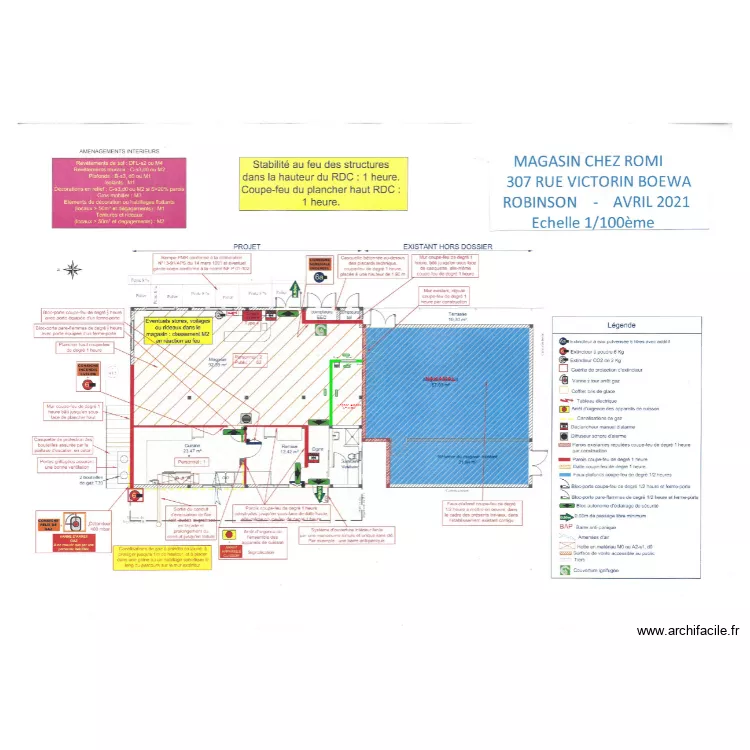 ROMI ROBINSON. Plan de 