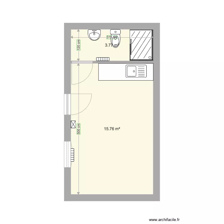 location annexe Ertoul. Plan de 