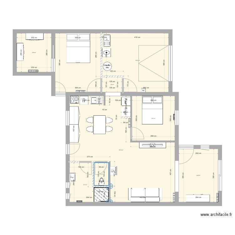 BarbâtreV2. Plan de 0 pièce et 0 m2