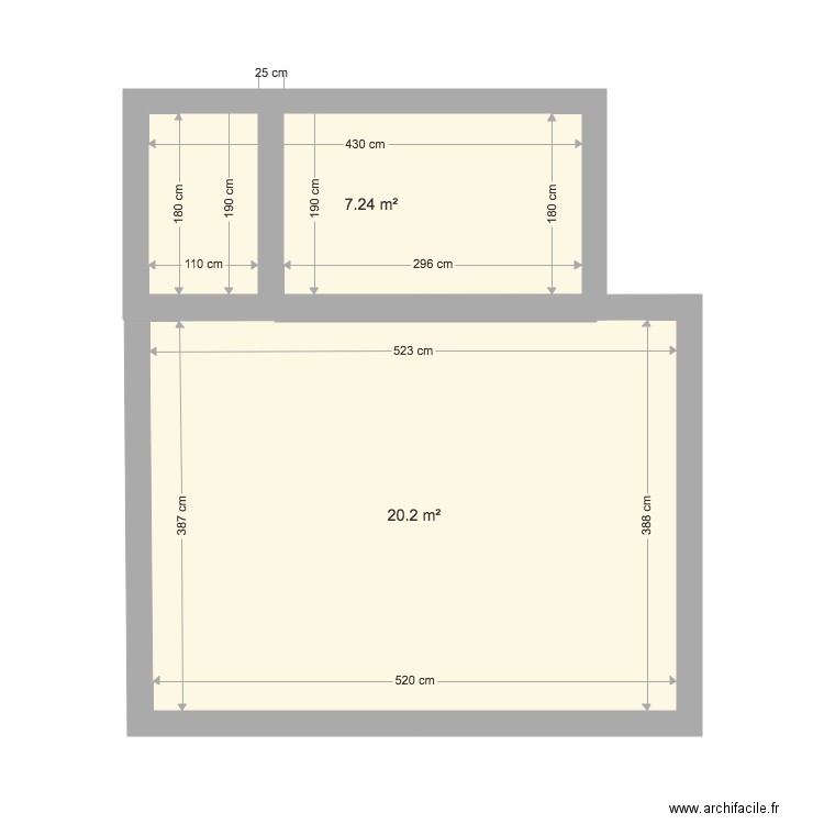 Maison parents. Plan de 0 pièce et 0 m2