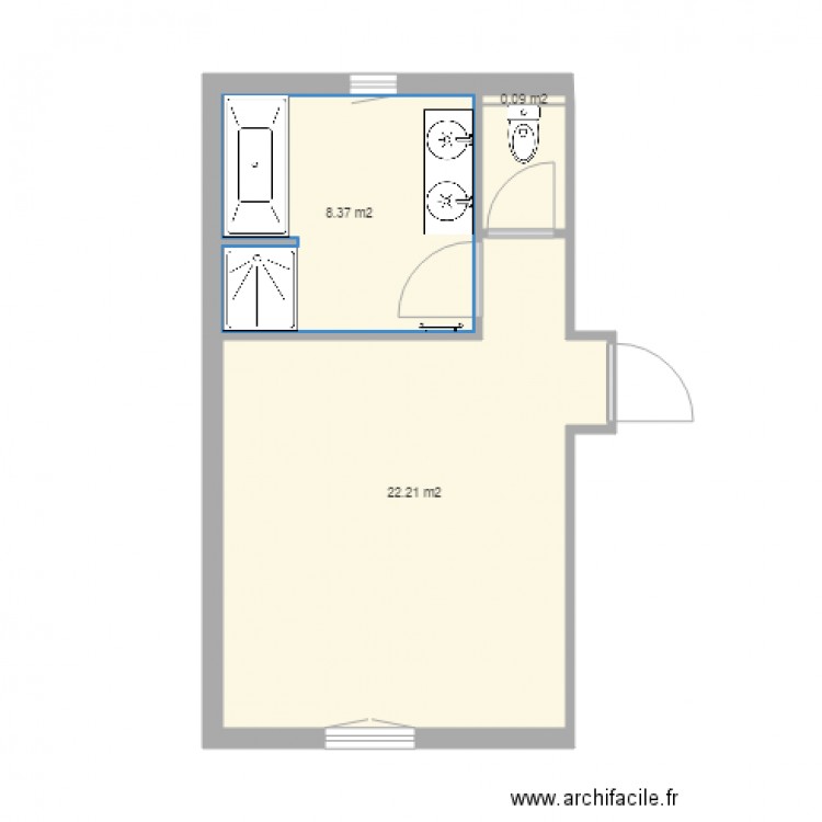 Mise à jour maison . Plan de 0 pièce et 0 m2