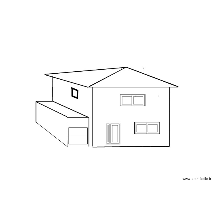 persepective. Plan de 0 pièce et 0 m2