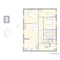 Nouveau plan Dieppe 3 chambres