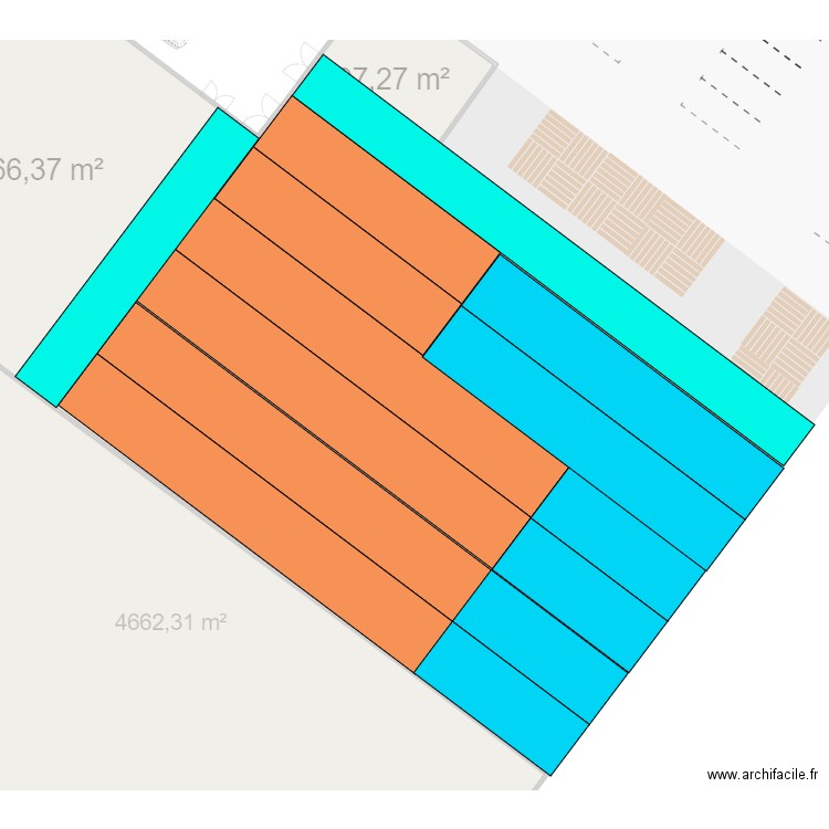 jardinerie 3. Plan de 14 pièces et -58 m2