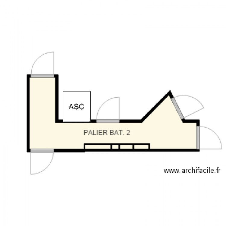 PALIER BAT 2 NOGENT. Plan de 0 pièce et 0 m2