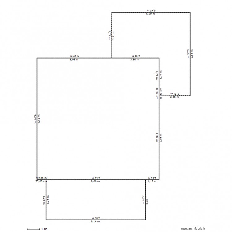 maison pignon. Plan de 0 pièce et 0 m2