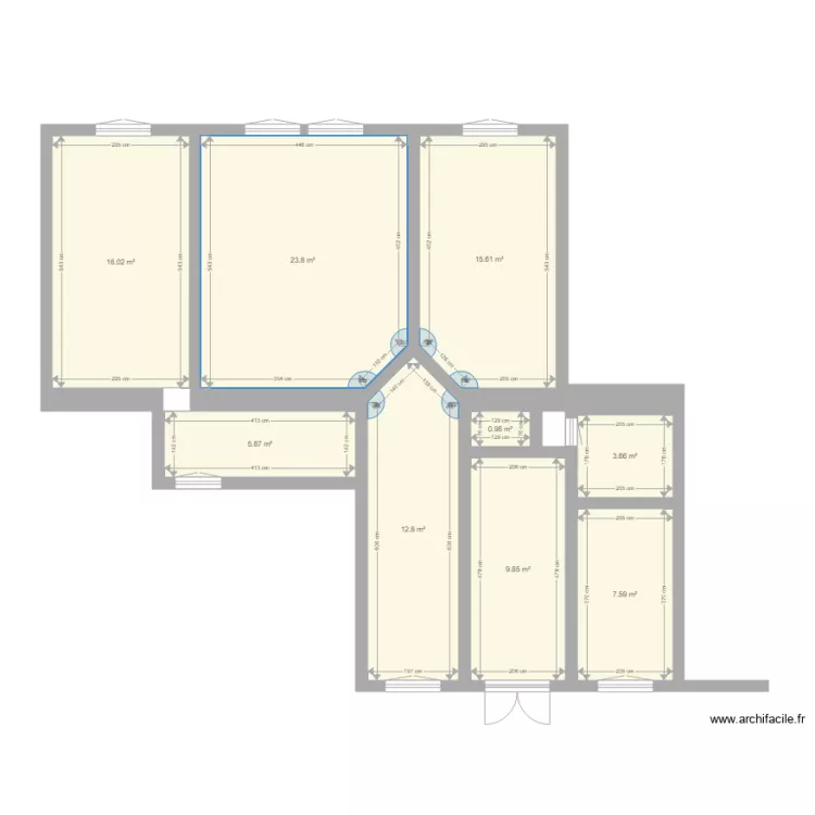 Izabella 94 32M 95m2 lumineux 3e . Plan de Izabella 94 32M 95m2 lumineux 3e . Plan de