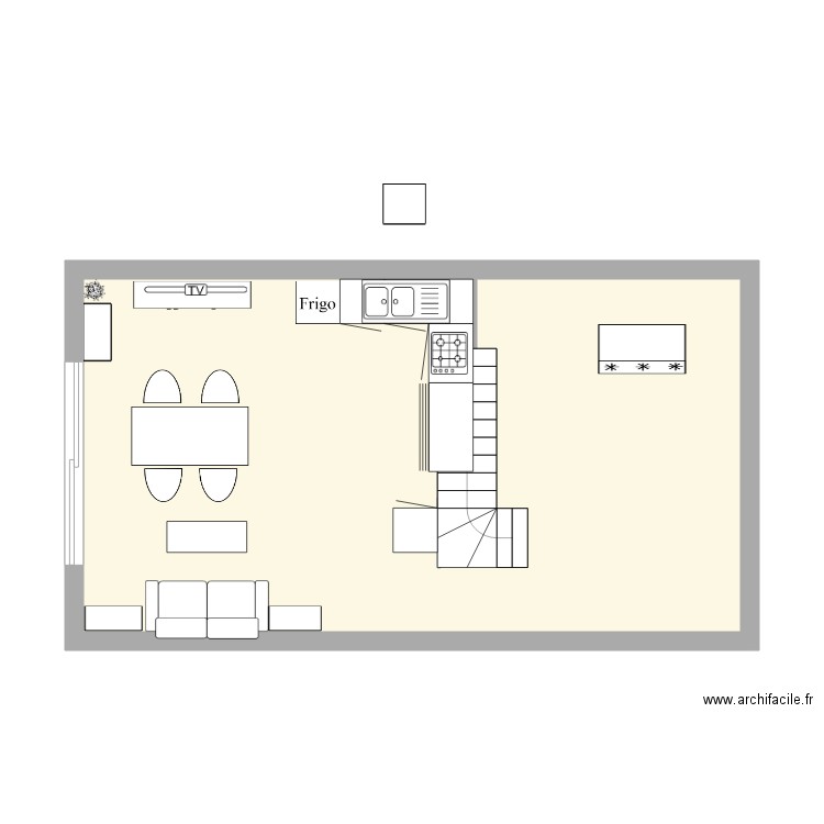 Cuisine2. Plan de 0 pièce et 0 m2