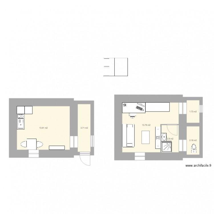 Meublé lambé 2. Plan de 0 pièce et 0 m2