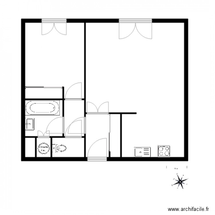 Maurice Goalard Bayonne. Plan de 0 pièce et 0 m2