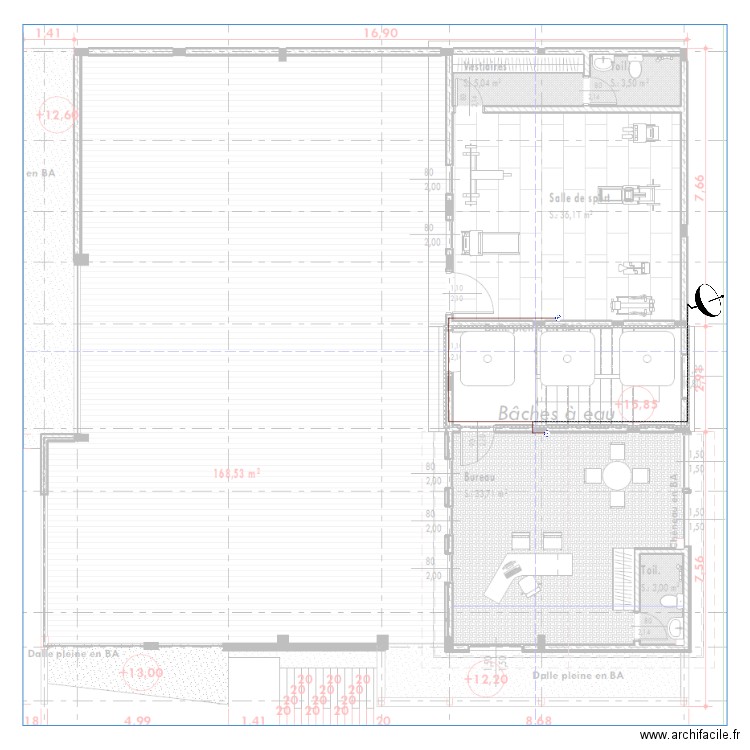 Distribution TV immeuble TANAZOU Terrasse. Plan de 0 pièce et 0 m2