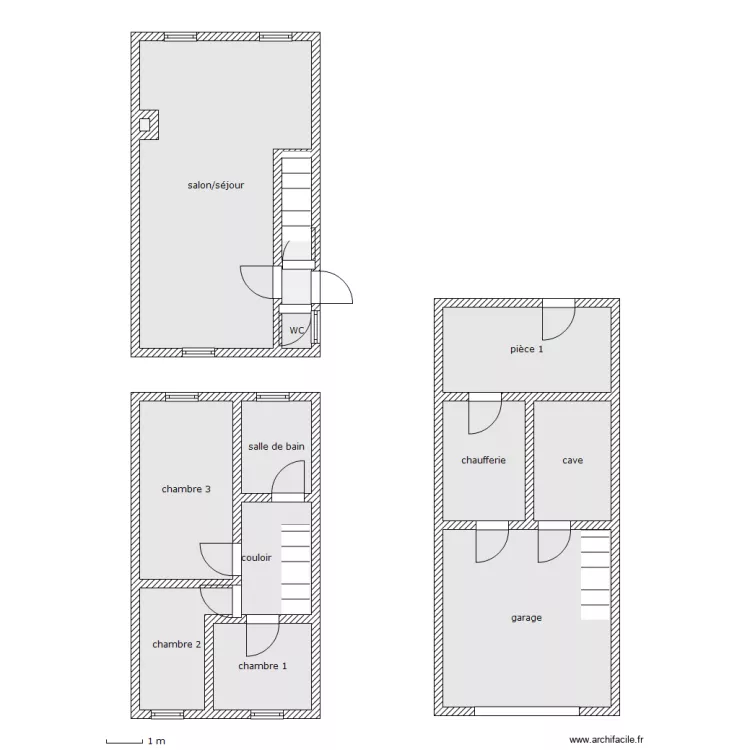 piannnini ensemble. Plan de 