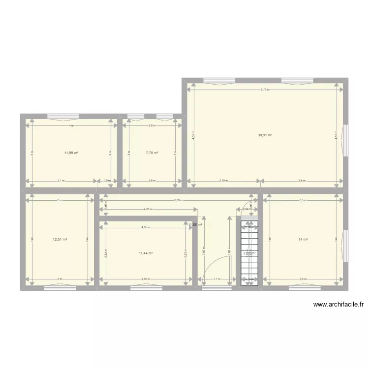 Jeanneret. Plan de 