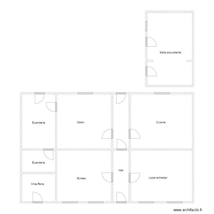 La Clairière. Plan de 0 pièce et 0 m2