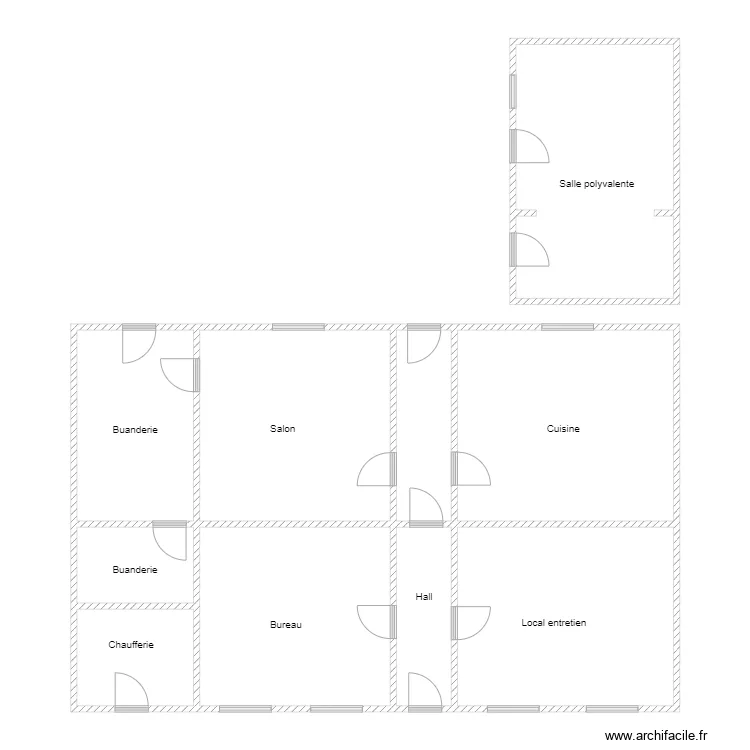 La Clairière. Plan de La Clairière. Plan de