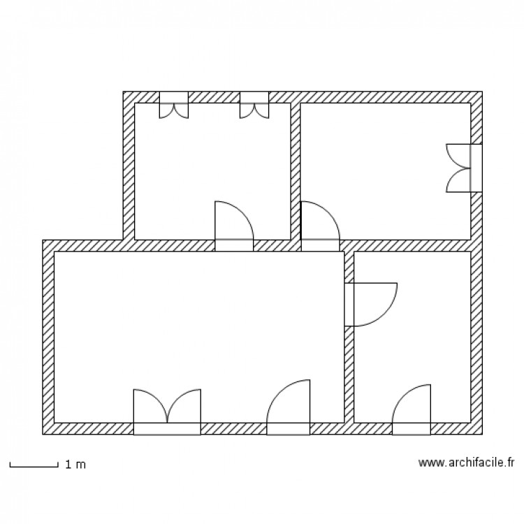 mh pm0. Plan de 0 pièce et 0 m2