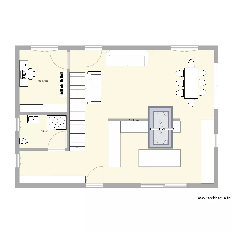mounteill&eacute;. Plan de 