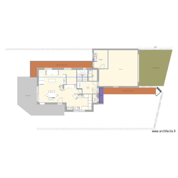 maison plan 3. Plan de 0 pièce et 0 m2