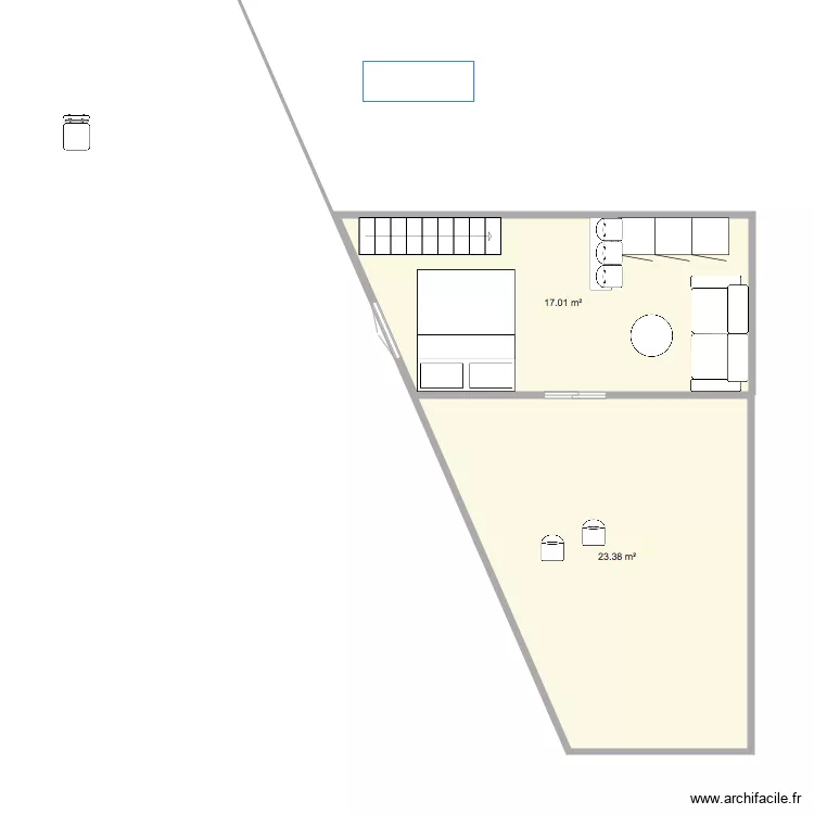 studio lolo bisn2. Plan de 