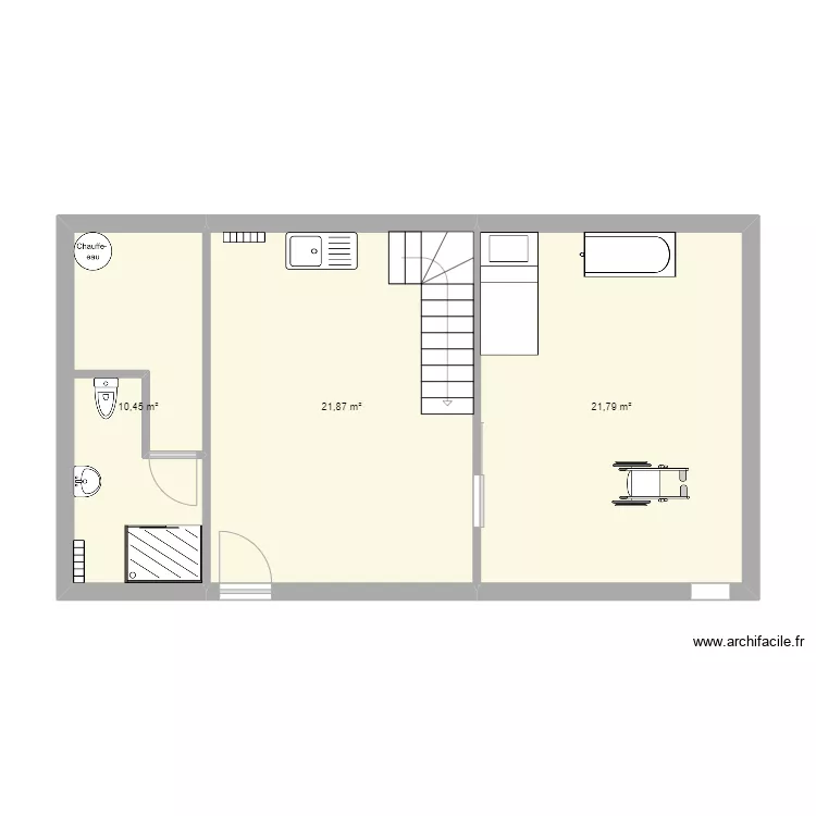 domicile Annie. Plan de 