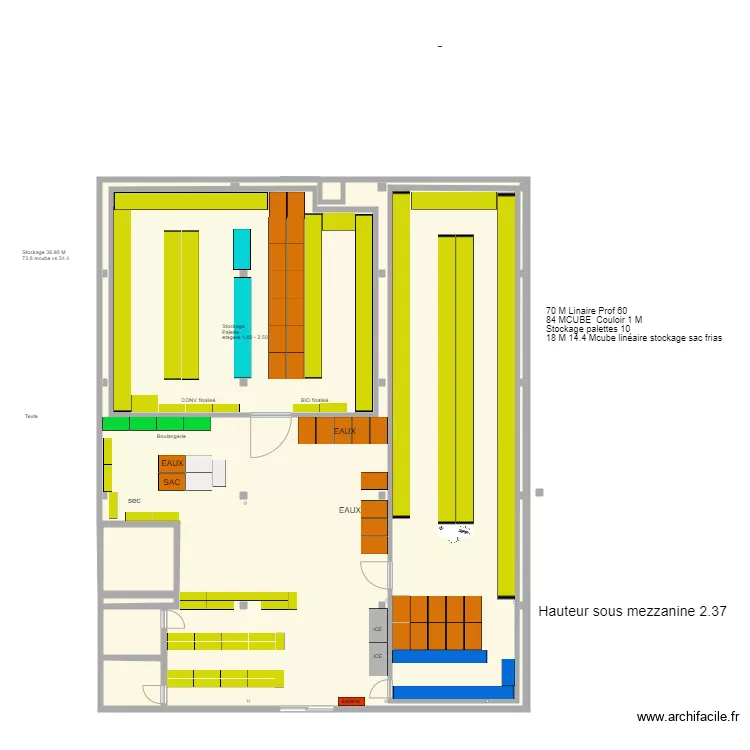 Ivry CF FRAIS V6. Plan de 