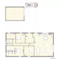 maison st simeon garrage separer